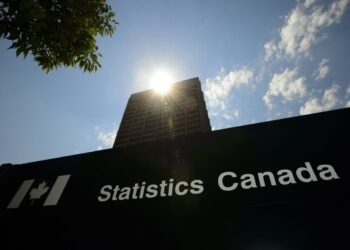 Statistics Canada building and signs are pictured in Ottawa on July 3, 2019. THE CANADIAN PRESS/Sean Kilpatrick