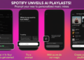 Spotify expands Prompted Playlists beta to Premium users in Canada 33 Spotify app screens showing AI-powered playlist creation with prompts, generation steps, and personalized music mixes on mobile.c