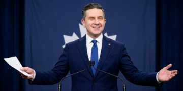 Poilievre faces rare leadership review as Tories meet in Calgary 1 Poilievre courts delegates as he faces a must-win leadership review vote