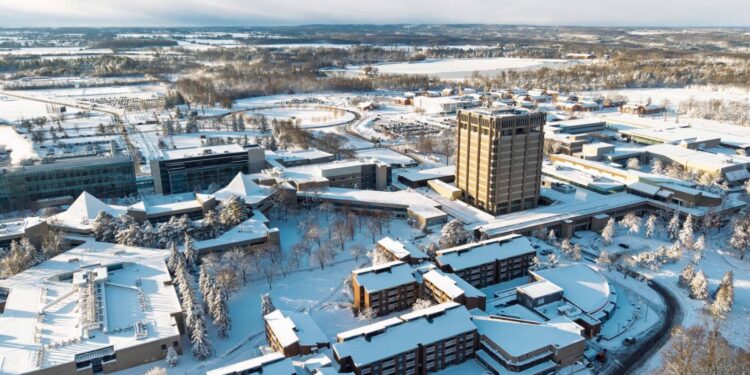 Ontario Lifts Tuition Freeze, Boosts University Funding 12 An areal shot of university campus