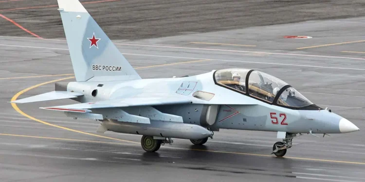 Yakovlev Yak-130: Russia’s Advanced Jet Trainer and Light Combat Aircraft 12 Yakovlev Yak-130 advanced jet trainer in flight showcasing Russian military aviation capabilities