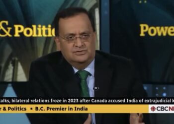 India Offers 60 Million People to Power Canada’s Growth: High Commissioner Patnaik Speaks 13 The Indian High Commissioner to Canada