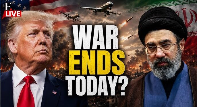 US President Trump and Pakistan PM Shehbaz Sharif announce US-Iran peace deal reopening Strait of Hormuz